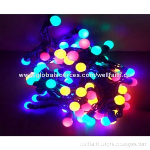 Battery Powered Waterproof LED String Lights with Wedding Favor and Xmas LED, 5W Rated Power